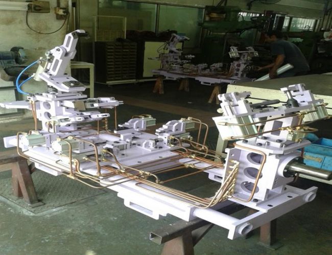 Manufacturer of Precision and Semi Precision Machinery Parts, Jigs & Fixtures and Maker of Dies & Tools.